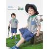 Boys' Antibacterial Short-Sleeved Polo Shirt T-Shirt Summer Clothing Kidsren's Clothing Kidsren's Baby Tops Half-Sleeved Summer New Style