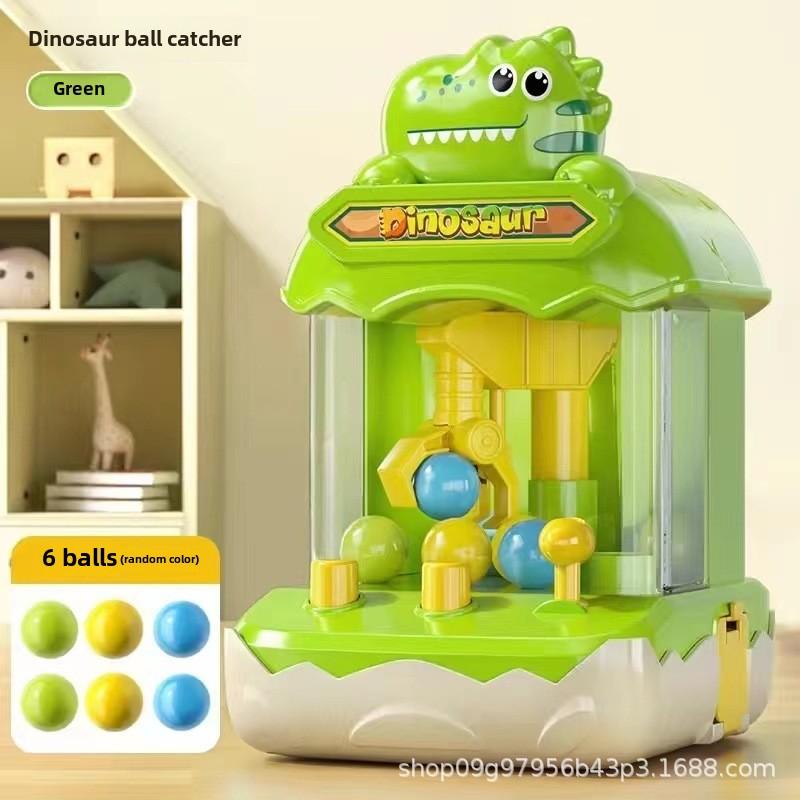 Kids Claw Machine Toy Mini Arcade Game Ball Catching Machine Educational Toy with 5 Balls for Children Age 4-6