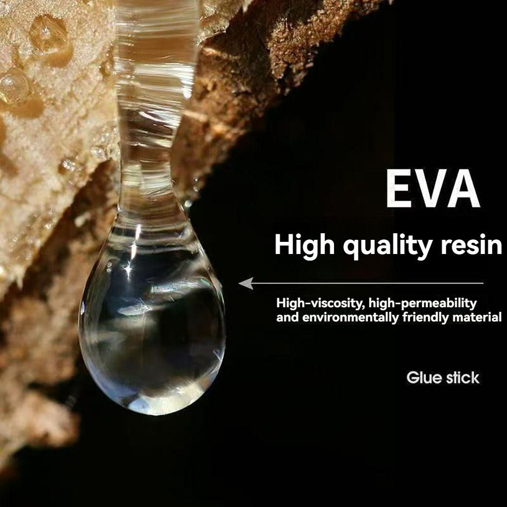 10Pcs Transparent Hot Melt Adhesive Strong Viscosity Hot Melt Glue Adhesive Glue Sticks  DIY Repair