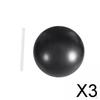 3x Small Pilates Ball Yoga 9 Inch Slip Resistant Workout Core for Stability Balance