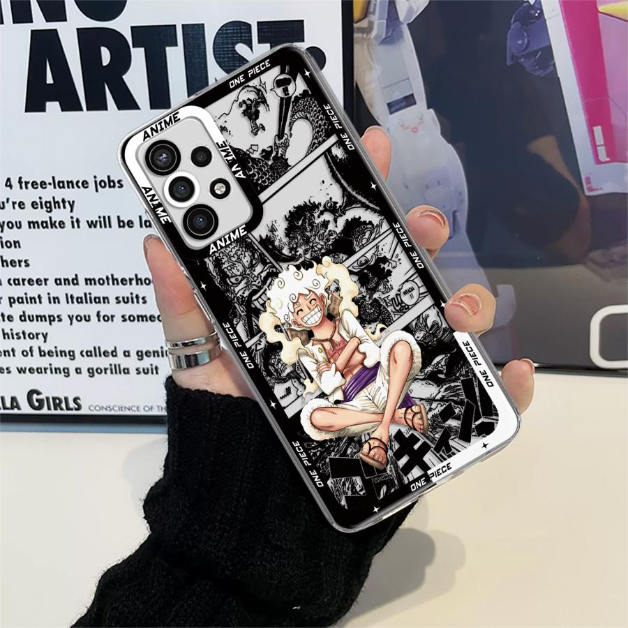 

Аниме One Piece Луффи Крутой Мягкий Чехол для Телефона для Samsung Galaxy A50 A72 A31 A52 A51 A16 A17 A21s A71 A12 A52s A32 Galaxy A52s 5G