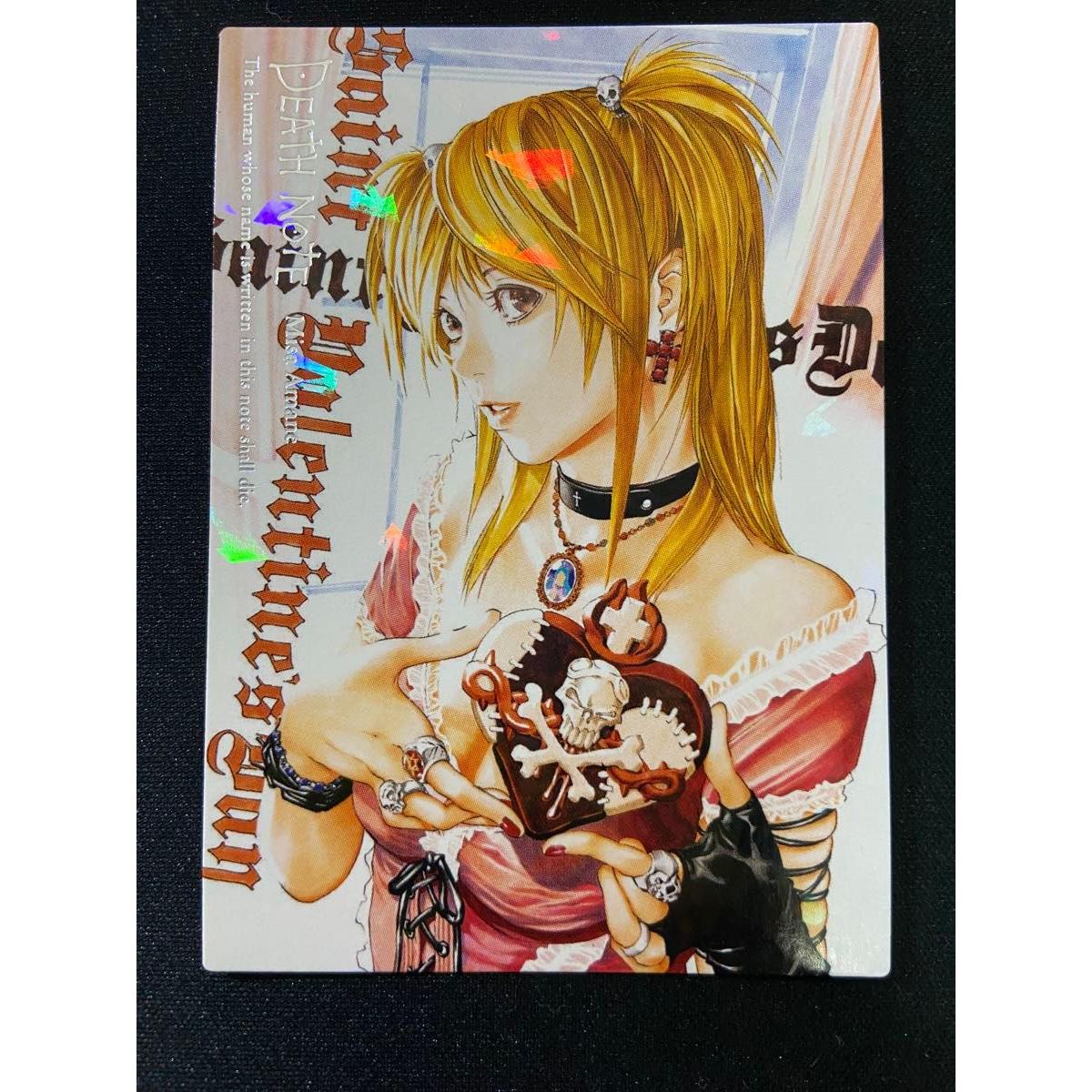Used Death Note Trading Card Game Misa Misa Rare Parallel