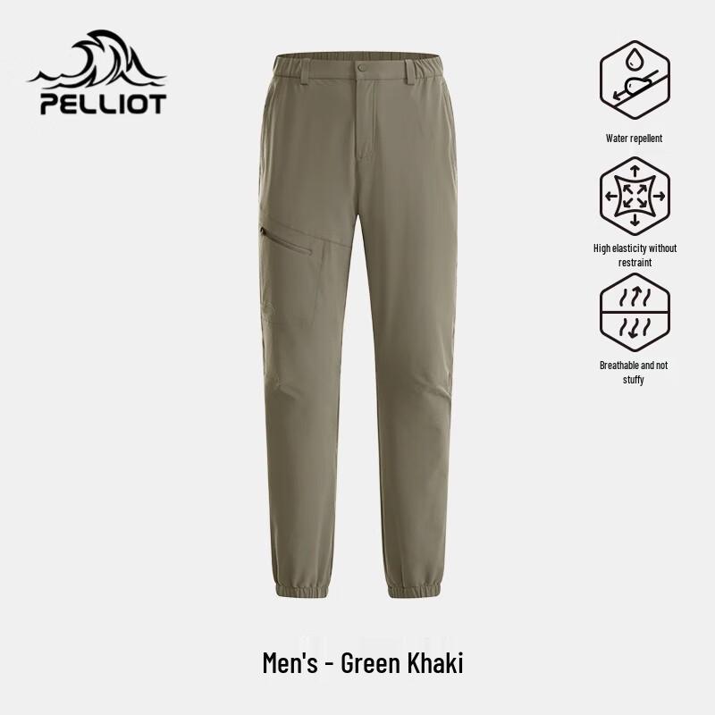 PELLIOT Men's Windproof Waterproof Softshell Cargo Pants