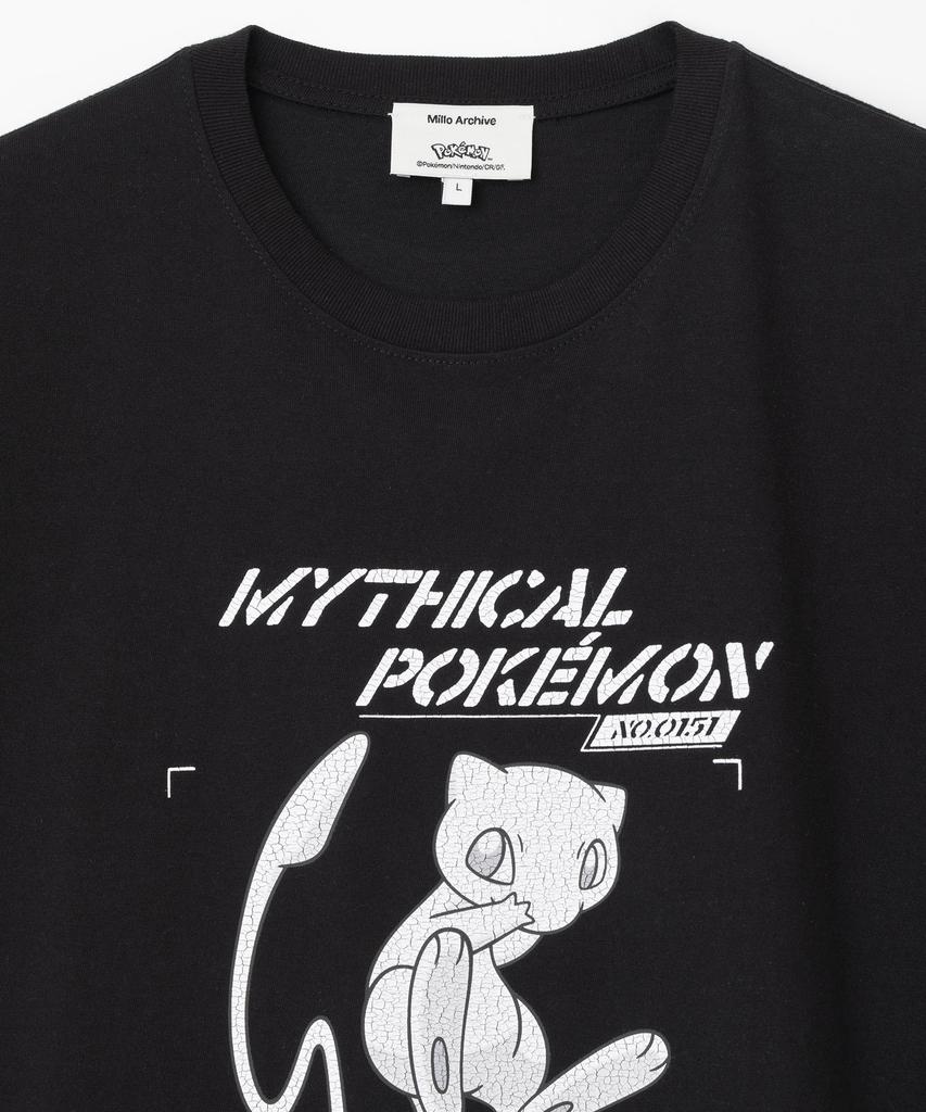 MILLO ARCHIVE [Pokémon] Mythical Pokémon T-Shirt [Black]