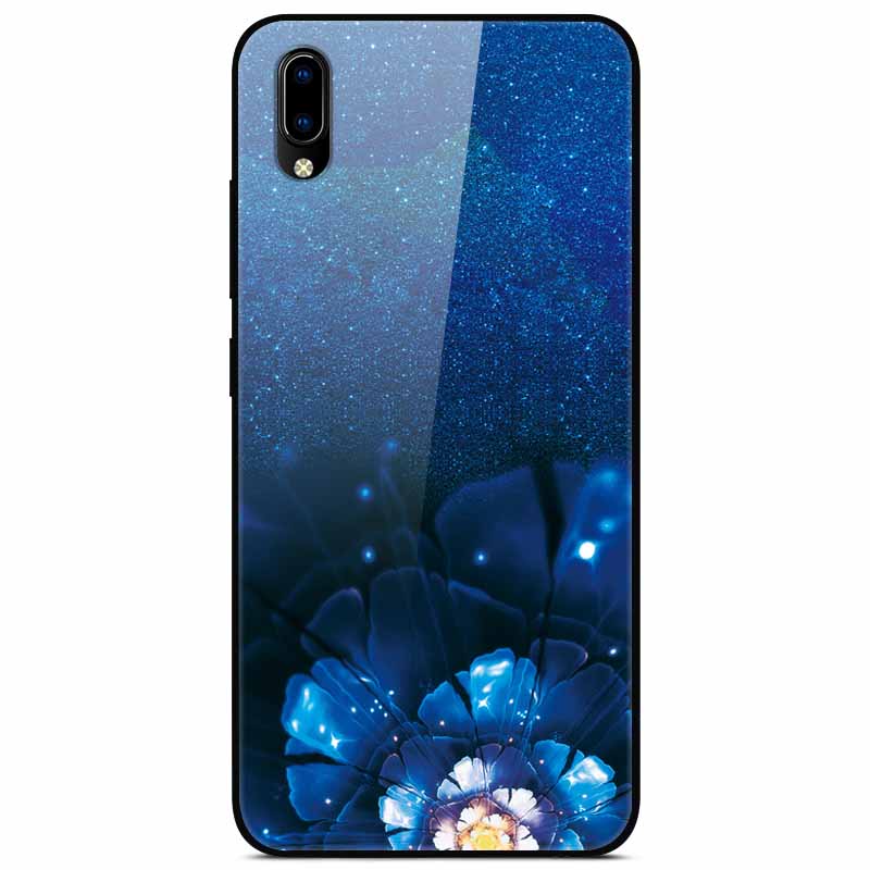Für vivo V17 Hüllen V17 Pro Gehärtetes Glas Harte Rückseite Für Vivo V15 Pro Handyhülle Coque Für Vivo X50 Pro Lite Hülle X 50Lite
