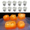10Pcs Mini Round Candle Cup Silver Diy Candlestick Making Tray Holder Container Accessory Aluminium Home Party Decor Parts
