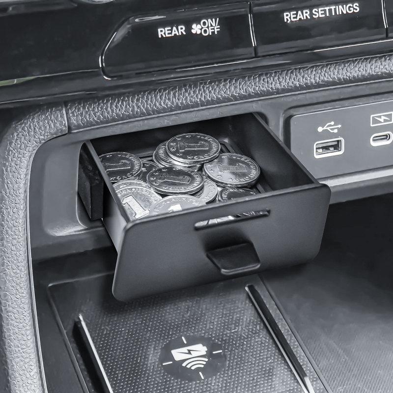 Center Console Drawer Storage Box Tray For  2024 2025 Honda Pilot/2026 Passport Gear Shift Middle Console Storage Organizer