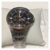 Casio EDIFICE Series Classic Fashion Black IP Frame Watch Quartz Movement Stainless Steel Strap Japanese and Korean Watch Men's Watch EF-326D-5AV