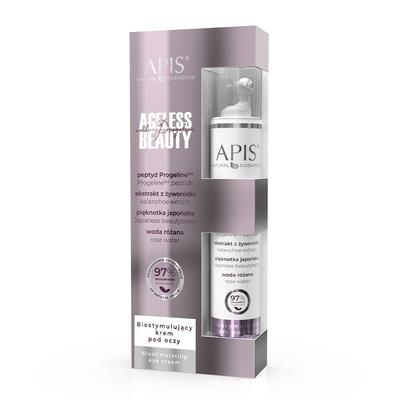 Biostymulujący Krem Pod Oczy Z Peptydem Progeline AGELESS BEAUTY Apis 10 Ml