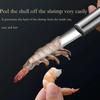 304 Stainless Steel Longan Corer Cinnamon Lychee Shelling and Coring Meat Digger Nut Shelling Kitchen Shrimp Line Knife