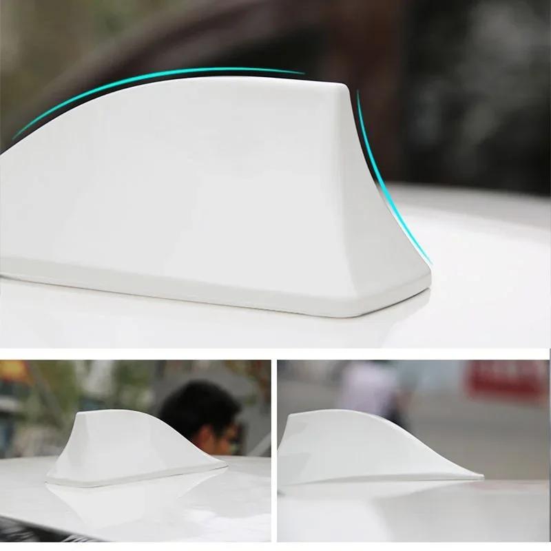 Car Radio Shark Fin Car Shark Antenna Radio FM Signal Design For All Cars Aerials Auto Exterior Styling Replacement Parts