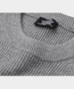 LETTERCOMO Essential Hazzi Round Knit Gray