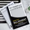 Monthly Bill Payment Tracking Plan, English Language, Adult Financial Organization Notebook with Inventory, Payment Records