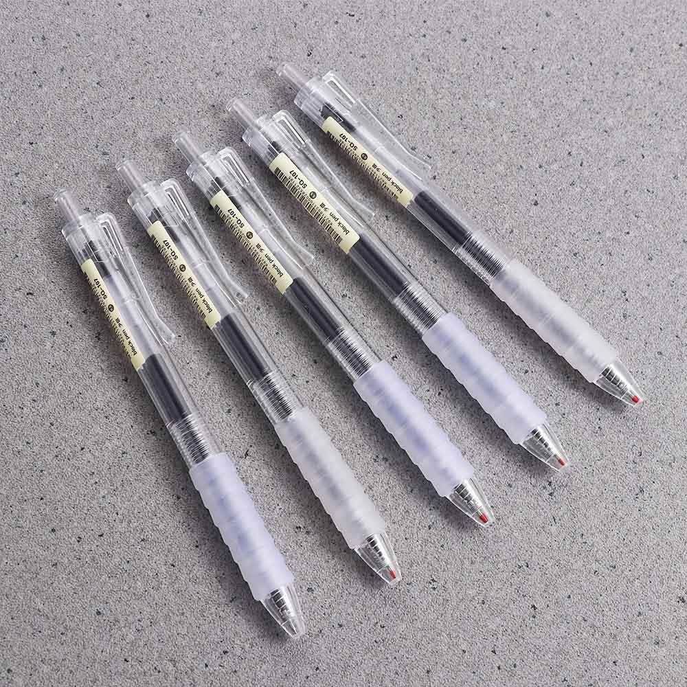 Stationery Ballpoint Pen 0.5mm Writing Gel Pen Business Signature Pen Retractabl Neutral Pen Set