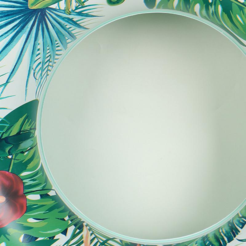 Adult Pool Floaters Leaf Printed Inflatable Swim Tube Swim Tube Ring Swim Ring Inflatable Underarm Circle Thickened Swim Ring