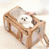 Borsa per Cani Portatile Grande Capacità Borsa a Mano Borsa per Trasporto Cani Piccoli Borsa a Spalla per Animali Domestici Gatto Traspirante Impermeabile Trasportini per Cani Articoli