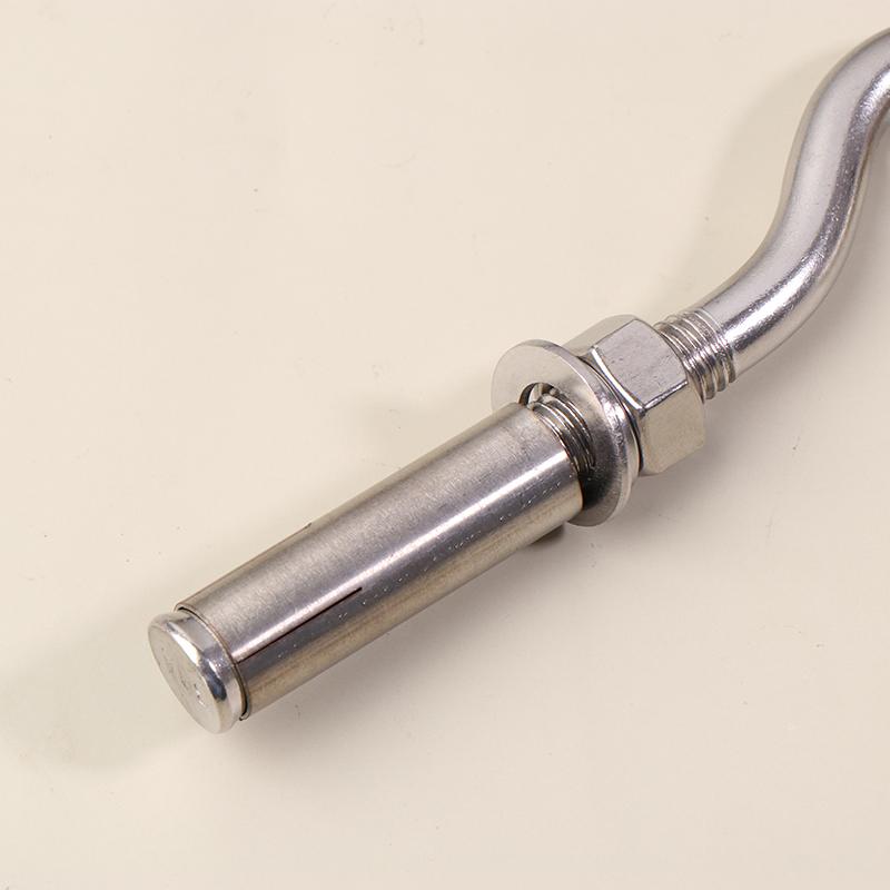 2 Stück M6 M8 M10 M12 304 Edelstahl Expansionshaken Betonwandankerbolzen Becher Geschlossen Federöffnung Hülse Befestigungselement