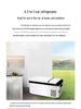 Zhihang Dual-Use Car & Home Refrigerator-Freezer, 12V for Cars, 24V for Trucks