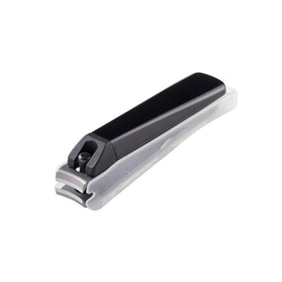 KAI Nail Clipper Type001S Black Curved Blade Made Japan KE0120