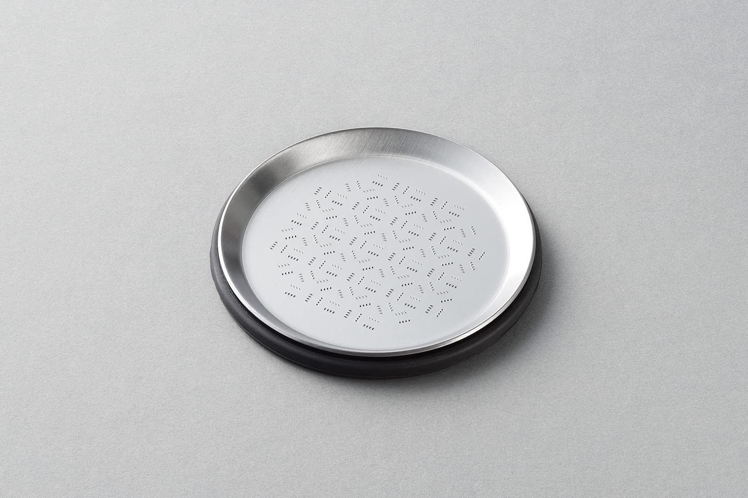premium round plate specifically for made in Japan Tsuboe s grater, -maruzara- - wasabi, (Tsubame-Sanjo).