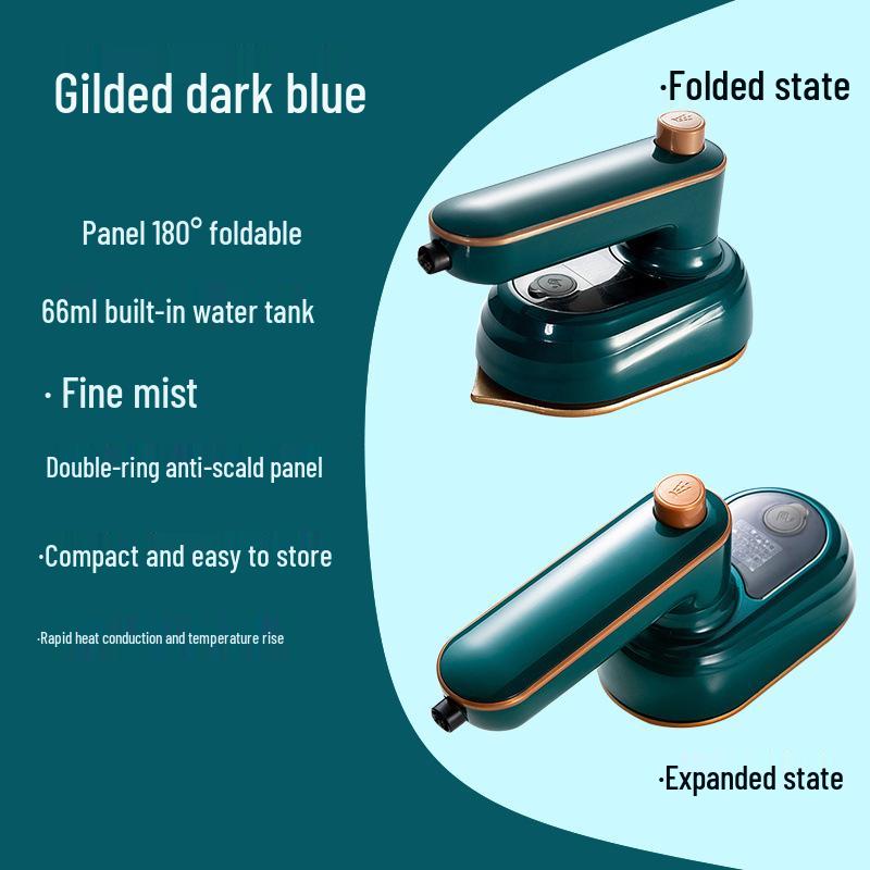 Compact Folding Garment Steamer & Iron