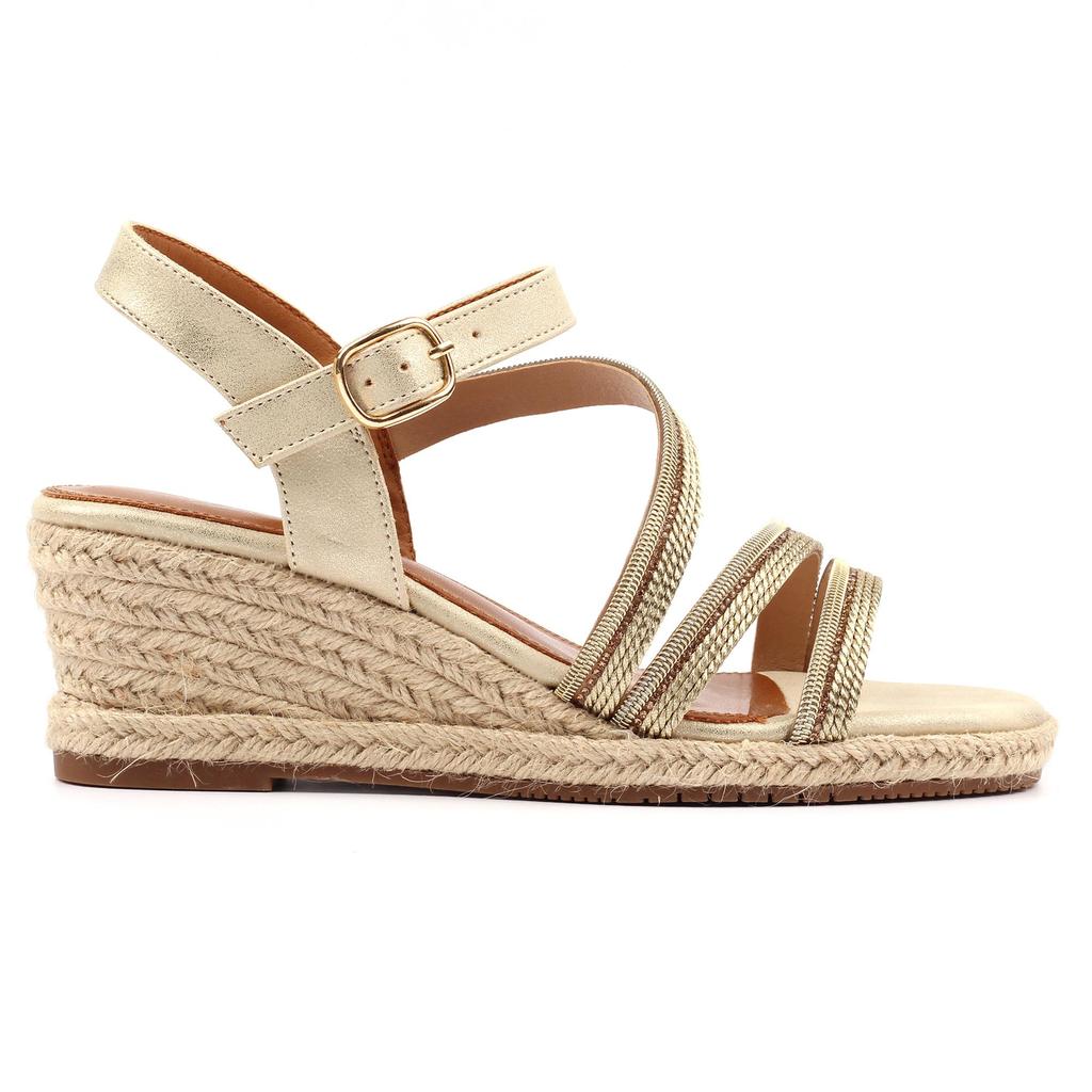 Lunar Womens/Ladies Izzy Wedge Heel Sandals