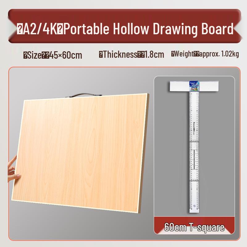A1/A2 Professional Solid Drawing Board for Engineering and Civil Design