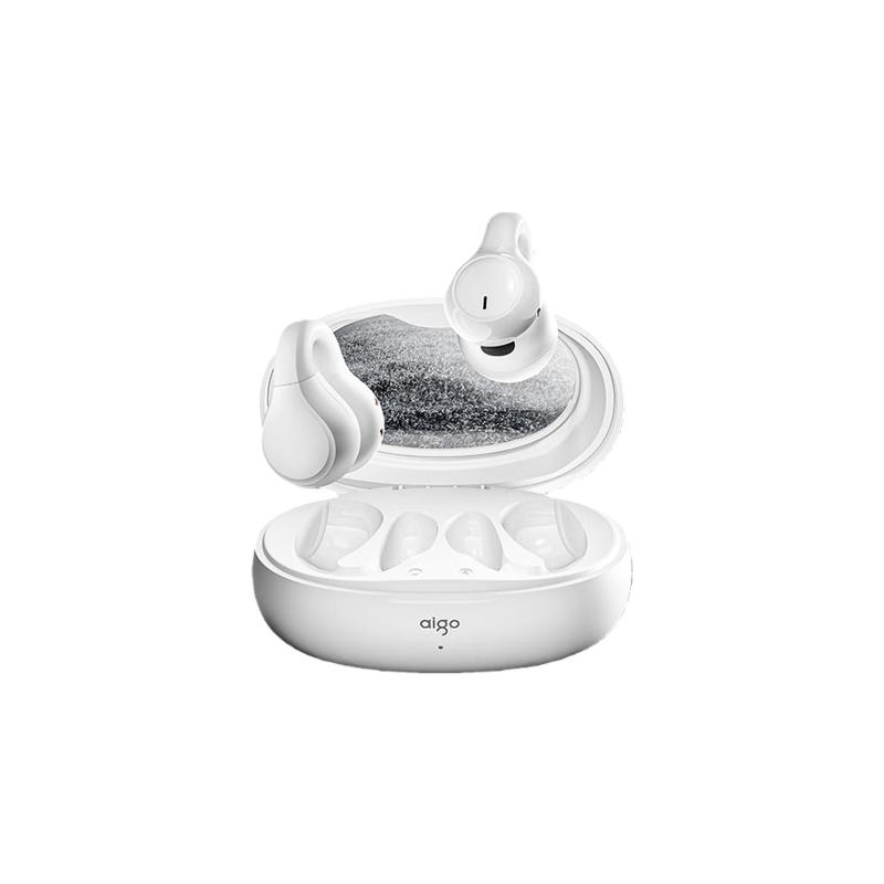 

Wireless Bluetooth Earphones, Ear Clip Open-Style, Wireless Non-In, Sports Running Cycling Call Earphones, TJ170 White білий