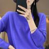 Half High Collar Base Autumn Knitted Sweater for Women Fashion Long Sleeve Loose Winter Pullovers Sweaters Women Casual Solid Ladies Knitwears 25656