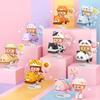 Idea Cute Shake Cartoon Animal Small Kiddie Ride Mini Block Game Desktop Ornament Building Brick Figures Toys For Kids Gifts