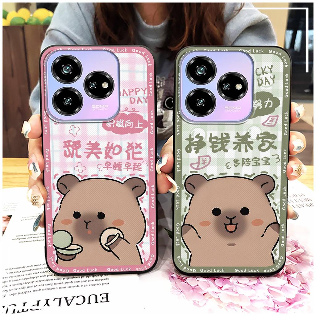 Couple Durable Phone Case For ZTE Blade V60 Design/Axon 60 Lite Waterproof Graffiti Protective Fashion Design TPU Cute