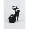 2025 Spring New  Fashion 17CM High-heeled Sandals One-word Buckle Nightclub Stiletto Women's Shoes LFD-181-Q35