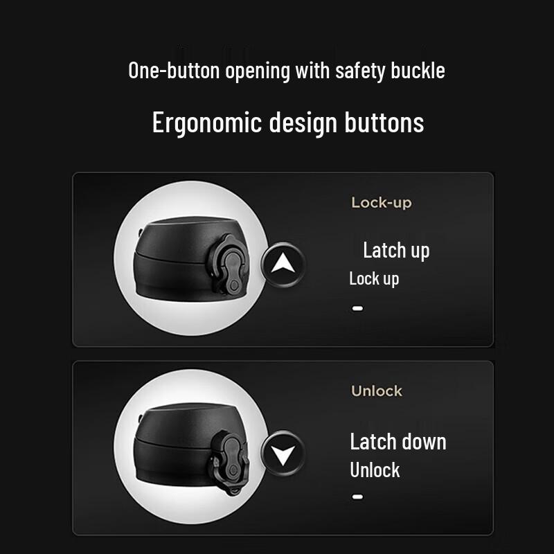 Pop-Up Lid Insulated Thermos