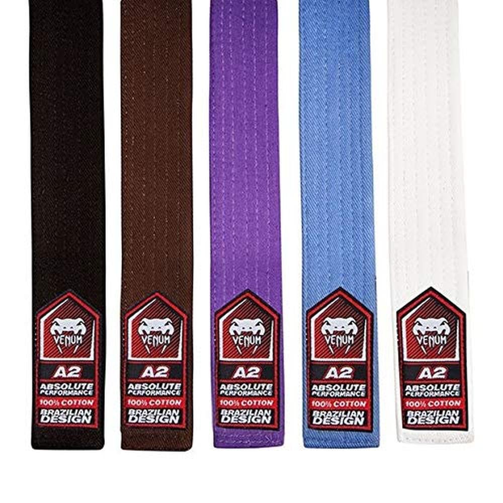 VENUM Brazilian BJJ Belt Jiu-Jitsu (Purple) (A3)