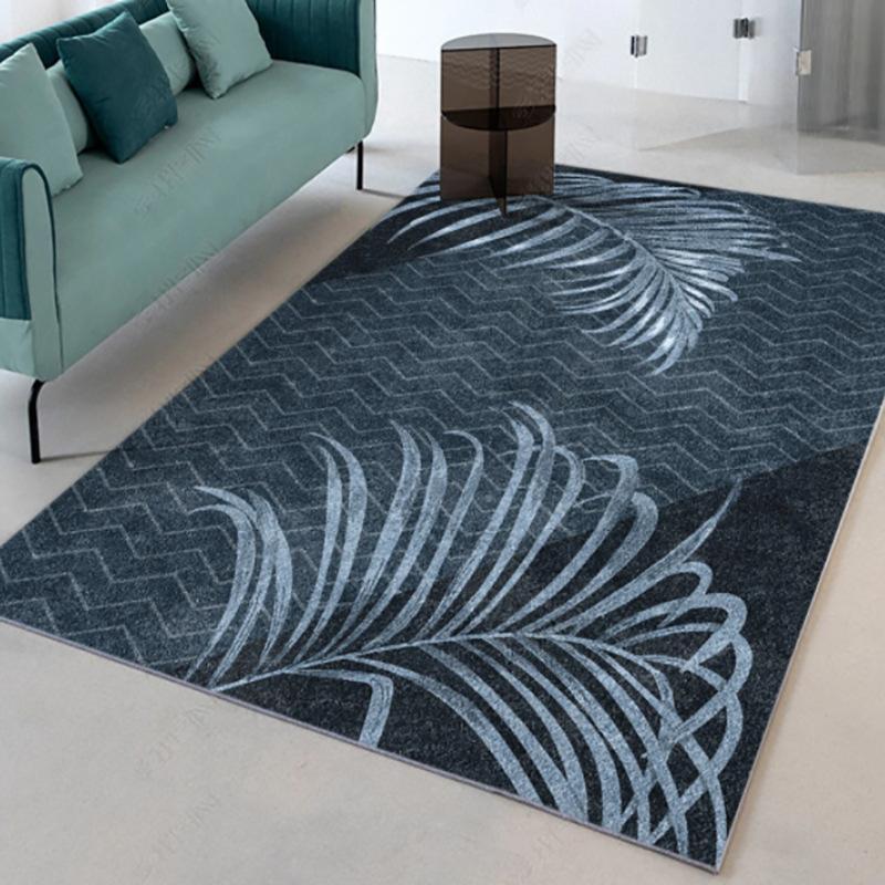 Living Room Carpet Abstract Bedroom Decor Plush Carpet Thickened Lounge Rug Non-slip Fluffy Soft Floor Mat