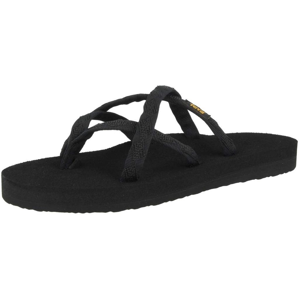 Teva OLOWAHU Mixed B Black on Black Sandals cm Women's 22.0