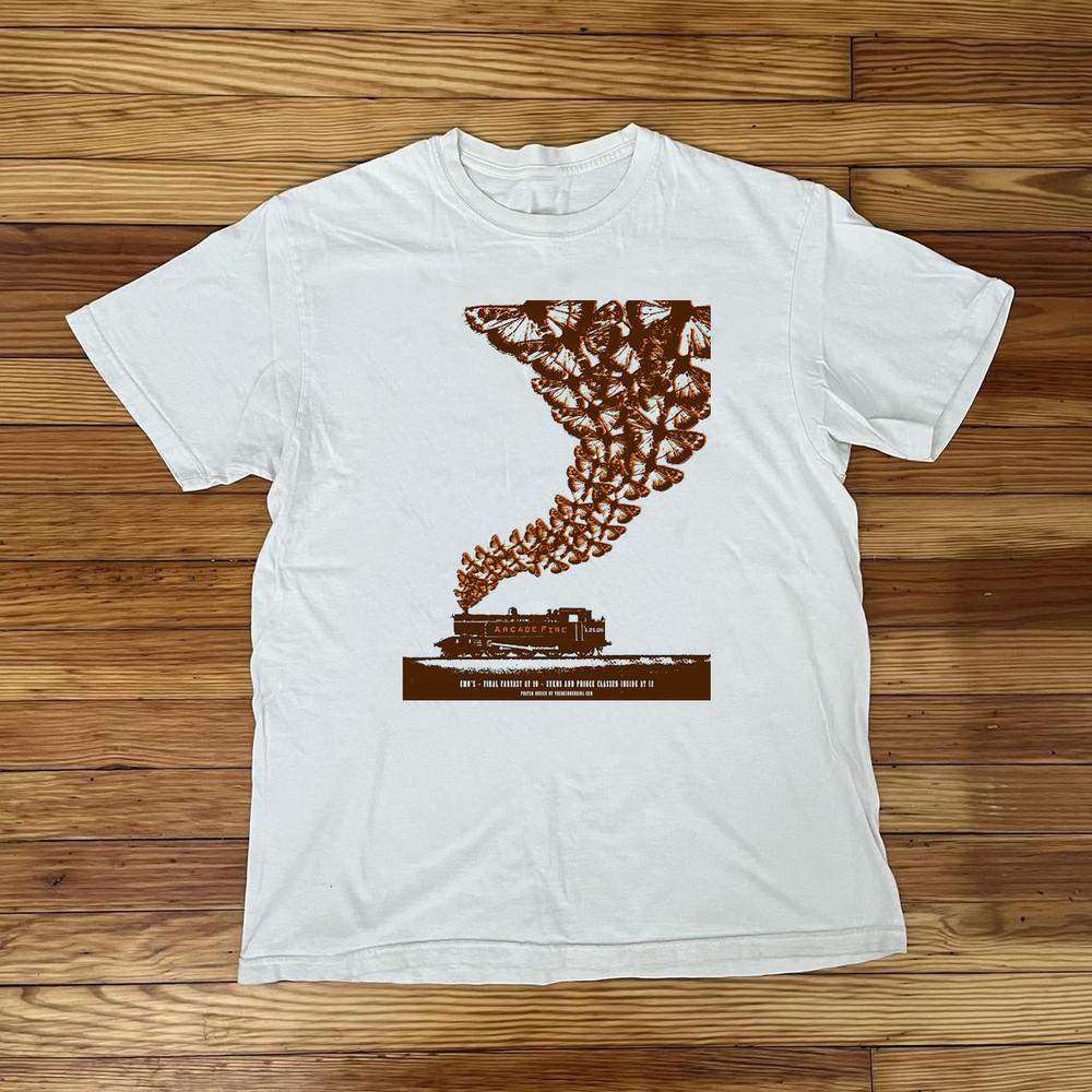 HOT! Arcade Fire White Cotton All size S-5XL Gift For Fans T-shirt HRB354 Unisex T-Shirt XXL