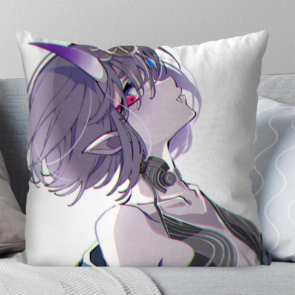Shuten Douji Animiertes Spiel Fate Grand Order Kissenbezug Quadratisches Kissen Schlafzimmer Sofa Freizeit Auto Wohnzimmer Heimdekoration 40X40