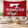 Cristiano Ronaldo Wall Tapestry, Soft Fabric Wall Hanging, Decorative Backdrop For Bedroom Home Wall Art