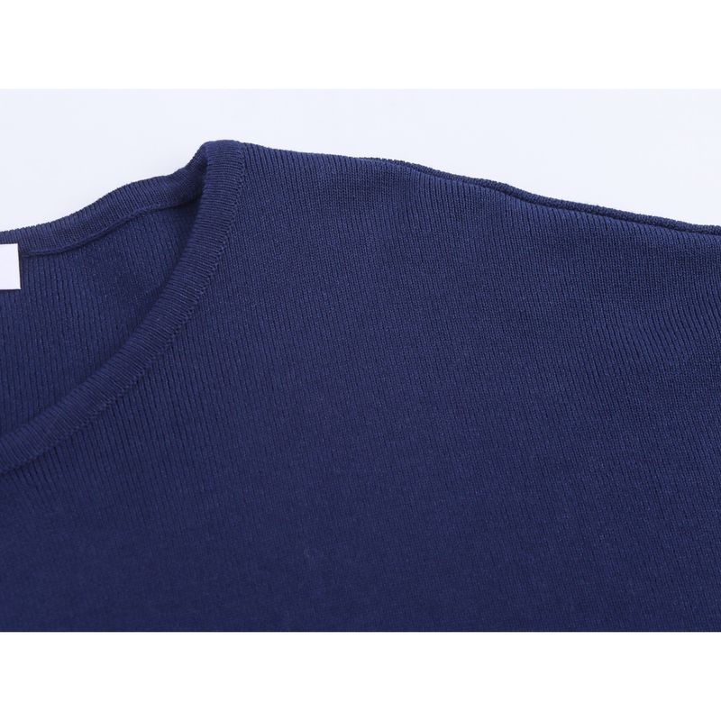 Kaslead New Women clothes Western Style Fashion Simple Hollow Embroidery Knitted Top 3519116