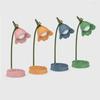 Adjustable LED Desk Lamp Touch Control Bedside Reading Lamp Flower Shaped Lamp  Study Office