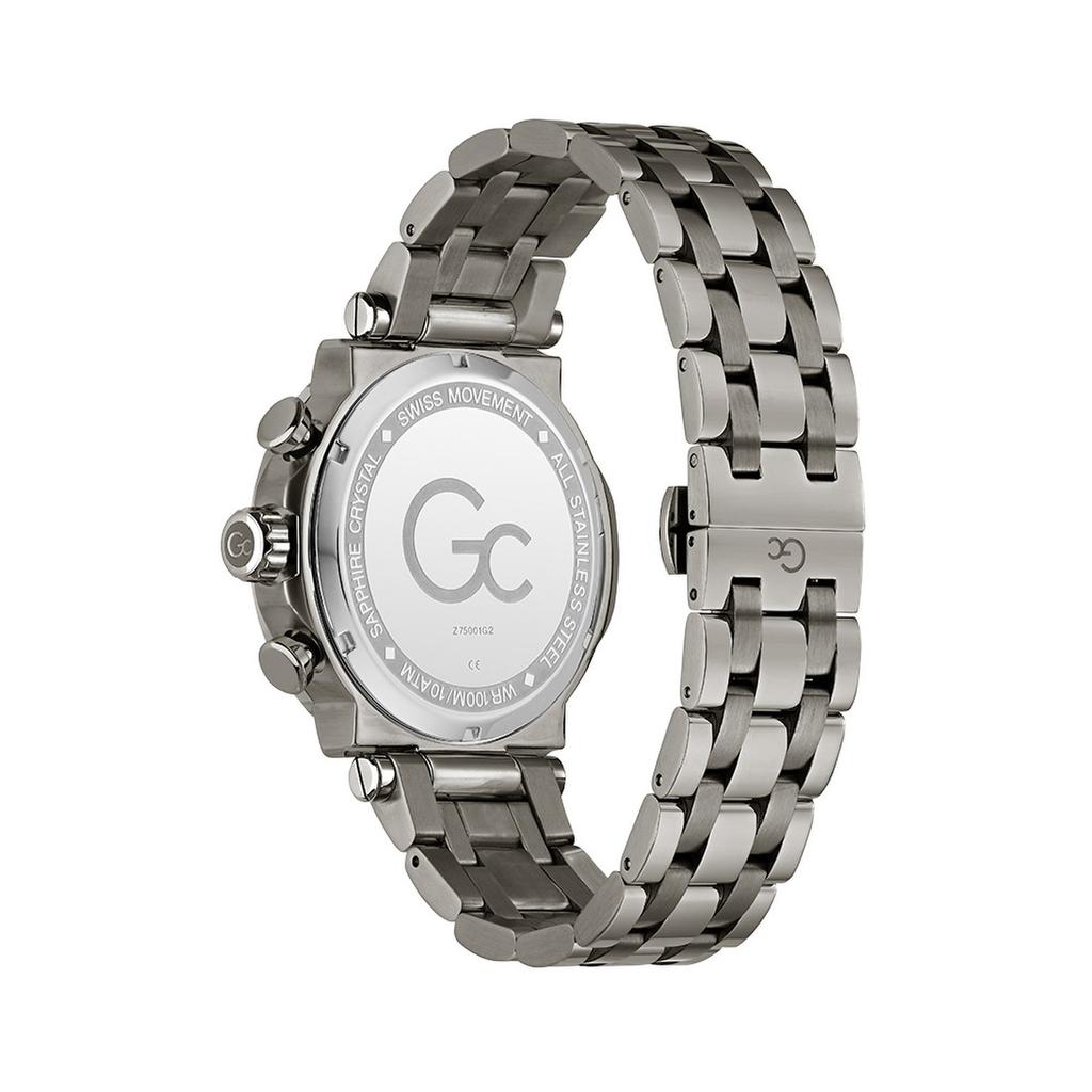 [Gc] Gunmetal Techno Force (Z75001G2) Men's Watch