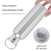 304 American-Style Wide Mouth Insulated Stainless Steel Sports Kettle, Double Wall, Large Capacity for Outdoor Cycling