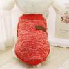 8 Farben Haustier Hund Welpe Klassischer Pullover Fleece Pullover Kleidung Warmer Pullover Winter