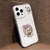 Card Slot Holder Silicone Wallet Pocket Case For Xiaomi Redmi Note 12 13 Reno 12F 13F 14F Samsung S23 S24 S25 Infinix Note 30 Cover Clear Phone Bumper