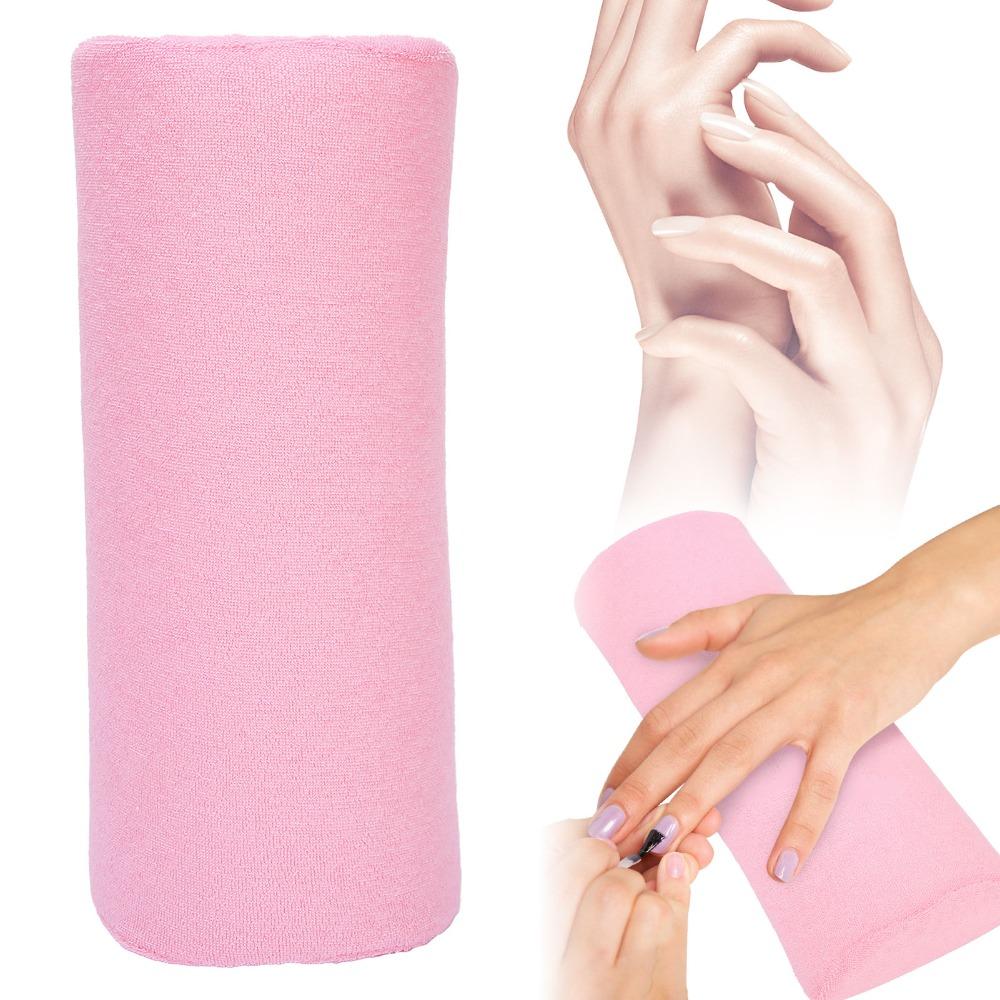 Soft Sponge Nail Art Hand Pillow Detachable Memory Foam Bolster Pillow  For Personal Use