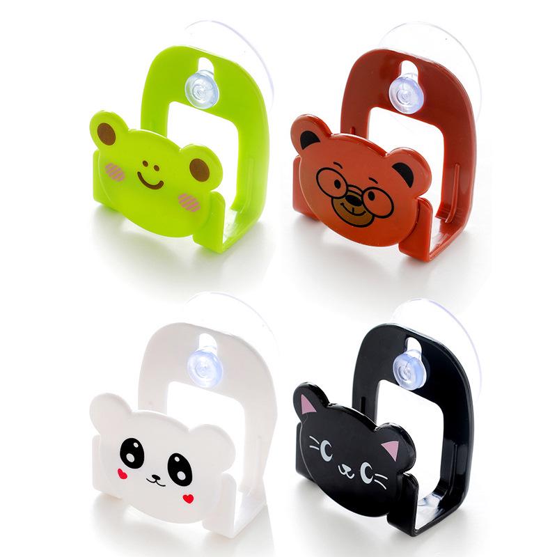 

Мультяшная многоцелевая кухонная полка: Хранение на присосках для раковины для губок и кухонных полотенец