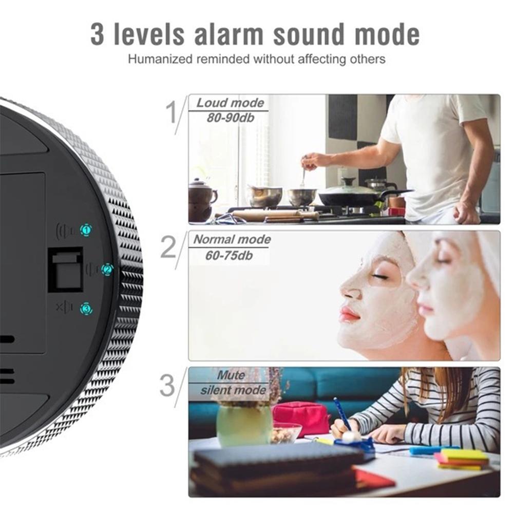 1-3 st LED Digital Magnetisk Timer Bil Dekoration Studie Stoppur Larm för Klassrum Matlagning Bakning Undervisning Bil