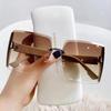 2025 Trendy Rimless UV Protection Sunglasses for Women - Douyin Style