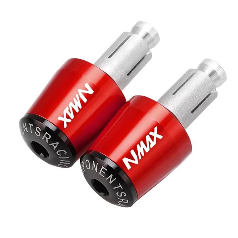 Motorcycle Handlebar Grip Bar Ends Cap Handle Counterweight Plug For YAMAHA NMAX 125 N-MAX NMAX125 2015-2024